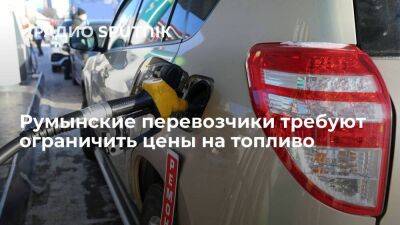 Национальная ассоциация румынских перевозчиков требует ограничить цены на топливо