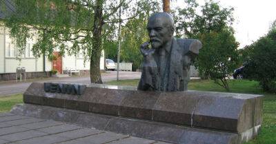 Последний в Финляндии памятник Ленину уберут в музей