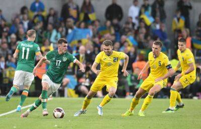 Украина — Ирландия онлайн трансляция матча