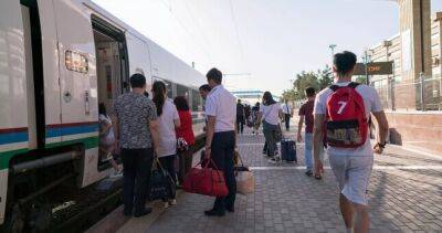 Стала известна цена билета на поезд Душанбе - Ташкент