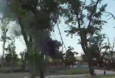 В Мариуполе «случайно» сгорели грузовики оккупантов