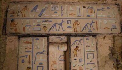 В гробнице Древнего Египта обнаружена дверь в подземный мир (Фото, Видео) - lenta.ua - Украина - Египет