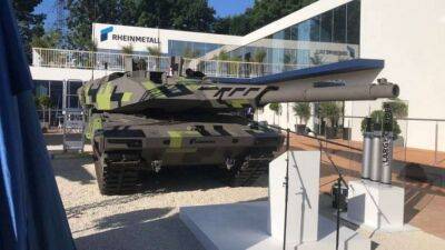 Алесь Цвирк - Немецкие конструкторы разработали и представили замену танку Leopard 2 (видео) - lenta.ua - Китай - Украина - Израиль - Германия - Париж
