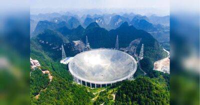 Китайські вчені заявили, що їм, можливо, вдалося зловити сигнали позаземної цивілізації