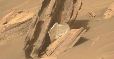 Как фантик от конфеты. Марсоход Perseverance нашел на Марсе кусочек блестящей фольги (фото)