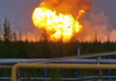 В РФ горит крупнейшее газовое месторождение в Уренгое (ВИДЕО)