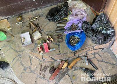 Харьковчанин хранил дома арсенал боеприпасов (фото)