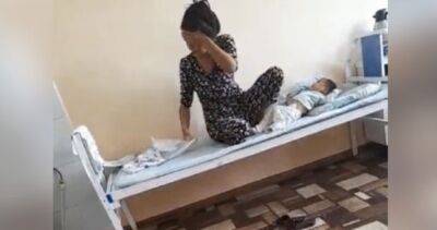В соцсетях Узбекистана распространилось видео, как женщина бьет грудного ребенка