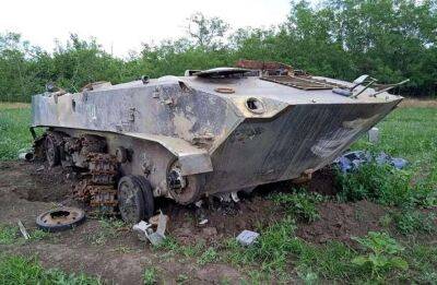 Украинские десантники уничтожили несколько БМП оккупантов