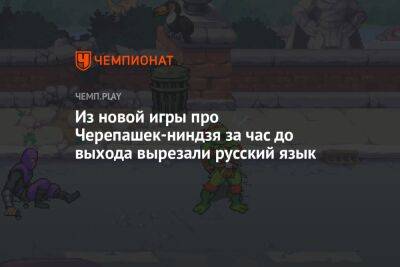 Вышла TMNT: Shredder’s Revenge — почему-то без русского перевода