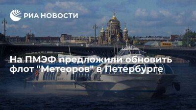 Исполнительный директор "Радар ммс" Анцев предложил обновить флот "Метеоров" в Петербурге