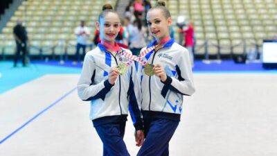 Сестры Муниц принесли Израилю два золота чемпионата Европы по художественной гимнастике
