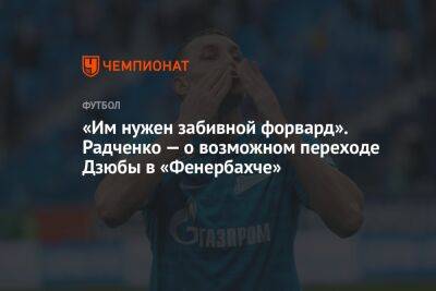 «Им нужен забивной форвард». Радченко — о возможном переходе Дзюбы в «Фенербахче»