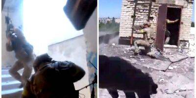 Появилось видео боевых действий в Северодонецке, снятое от первого лица