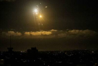 Утром ЦАХАЛ сбил ракету, выпущенную из Газы