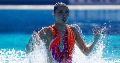 Синхронное плавание: Юкико Инуи выиграла титул в технической программе | Чемпионат мира по водным видам спорта — 2022