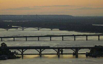 Еще по двум мостам через Днепр откроют движение в Киеве уже завтра