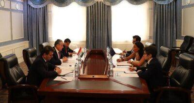 Сироджиддин Мухриддин принял Главу Представительства ЕС в Таджикистане