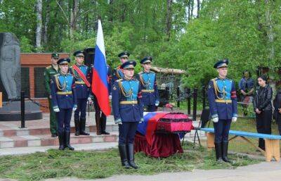 В Лихославле Тверской области простились с военнослужащим, погибшим в ходе спецоперации в Украине