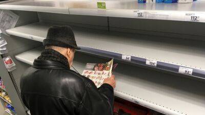 В российских магазинах сократился ассортимент товаров