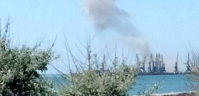 У порту Бердянська пролунав сильний вибух - thepage.ua - Украина - місто Словянськ - місто Бердянськ