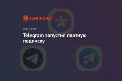 «Телеграм» запустил платную подписку Telegram Premium. Все детали