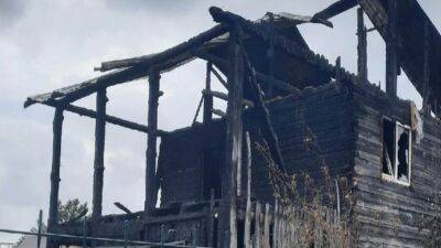 Пожар в тюменском СНТ «Тополя-1» чуть не привел к трагедии