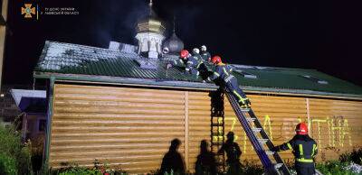 Пожежа у церкві московського патріархату: що відомо