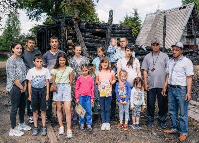 В Тверской области собирают помощь семье погорельцев с 12 детьми