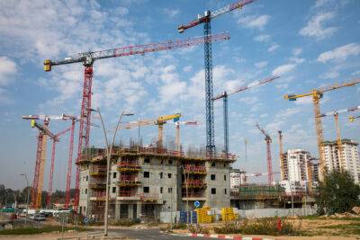 В Израиле начато рекордное количество жилищных проектов