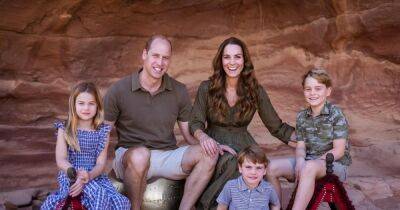 принц Уильям - принцесса Диана - Кейт Миддлтон - принц Джордж - принц Луи - принцесса Шарлотта - Принц Уильям запостил милый снимок с детьми в День отца - focus.ua - США - Украина - Англия - Иордания