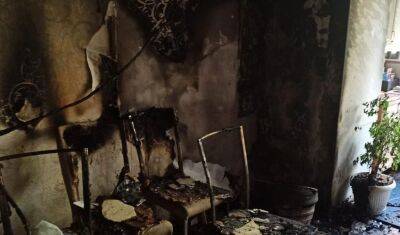 В Тюмени в 10-этажном доме на Самарцева загорелась квартира