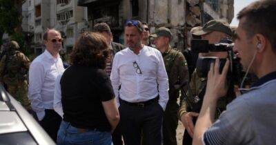 Премьер Люксембурга ошеломлен масштабами разрушений Бородянки