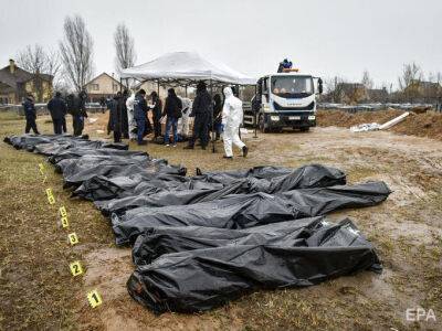 В Киевской области найдены более 1300 тел погибших украинцев, 300 человек числятся пропавшими без вести – полиция