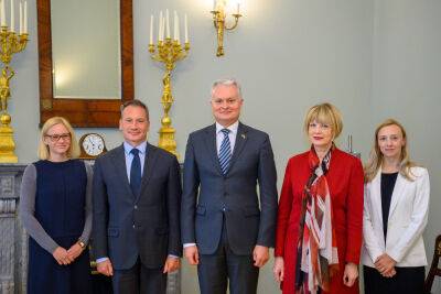 Глава ОБСЕ Шмид обсудила в Литве с официальными лицами ситуацию в Украине