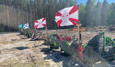 На Червишевском кладбище появился участок для захоронения погибших на Украине