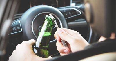 Опрос: треть водителей садилась за руль, употребив алкоголь