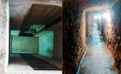 Оперативники СГБ обнаружили еще один туннель контрабандистов на границе с Кыргызстаном. В нем был даже лифт. Видео