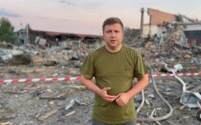 Коваль показал последствия ракетного удара по городу Сарны | Новости и события Украины и мира, о политике, здоровье, спорте и интересных людях