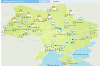 Часть Украины зальют дожди, а на другой будет солнце и жара: прогноз погоды на сегодня
