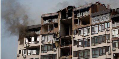 Ракетный террор. Последствия российского удара по жилому дому в Киеве — фоторепортаж
