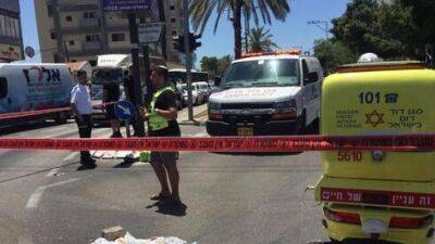 Смертельная авария в Рош ха-Аине: 80-летнюю женщину сбил автобус
