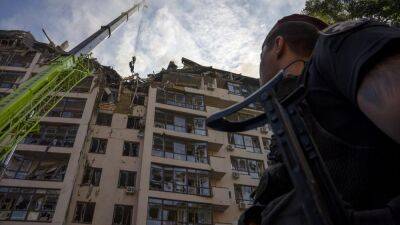 Война в Украине: ракетные удары по Киеву