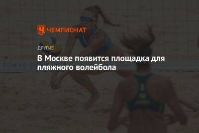 В Москве появится площадка для пляжного волейбола