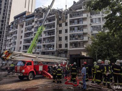 В России говорят, что от обстрела Киева не пострадали ни люди, ни жилье