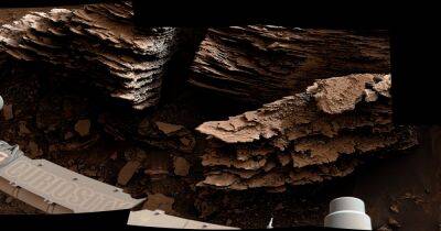 Похожи на чешую. Curiosity обнаружил на Марсе следы древних рек (фото)