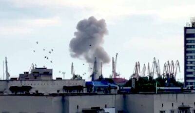 Оккупированный Бердянск содрогнулся: в порту прогремел мощный взрыв – все в черном дыму