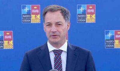 НАТО выступает за военное разрешение конфликта в Украине, - премьер Бельгии
