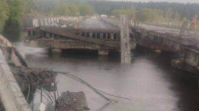 Детонация из-за молнии: в результате повреждения моста через Ирпень погиб человек