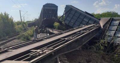 В Румынии перевернулся поезд, перевозивший украинское зерно (фото)